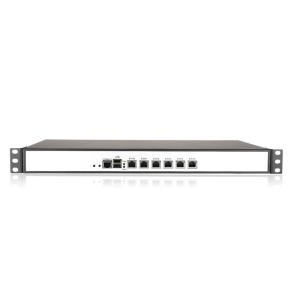 1U Rack Mountable Intel Celeron J1900 J4125 J6413 N4000 N5105 3865U 4415U I3 I5 I7 6-Nics VGA RJ45 COM Network Appliance firewalls Barebone PC 1U Rack Server AES-N POE Bypass