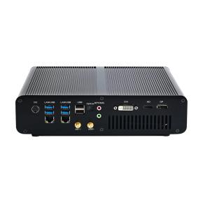 FAN Mini Desktop Intel i7-7700HQ/7820HQ GTX 1650 4GB Dedicated Card 2Lan 2*DDR4 NVME Desktop Computer Win10 4K HDMI2.0 DP DVI Video card Optical Gaming Mini PC