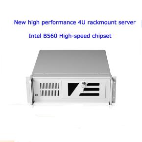 New high performance Intel B560 High-speed chipset Intel LGA1200 Processor 12th Gen 4U Rack-mounted Industrial IPC Max 128G RAM 8-PCI-E DP HD VGA AI Tower Server