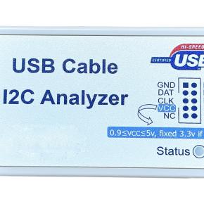 USB I2C Bus Analyzer For PC ,Support I2C Bus Voltage 0.9V -5V,I2C Analyzer