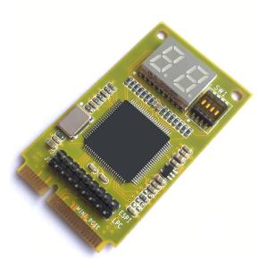 ESPI LPC Mini PCIE Debug Card Supports Port 80 84 data decode